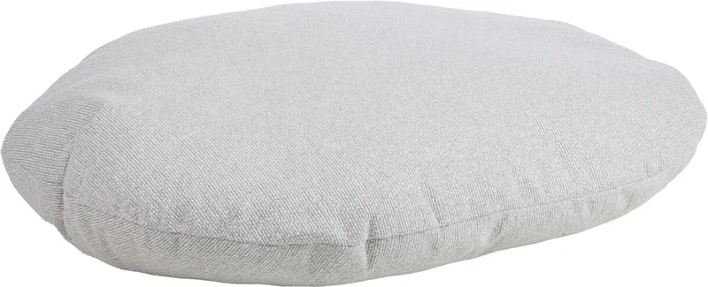 Kussen Baleno Ovaal Lichtgrijs - 90 x 66 x 10 cm - Hondenmand - Hondenkussen de Flamingo – photo produit