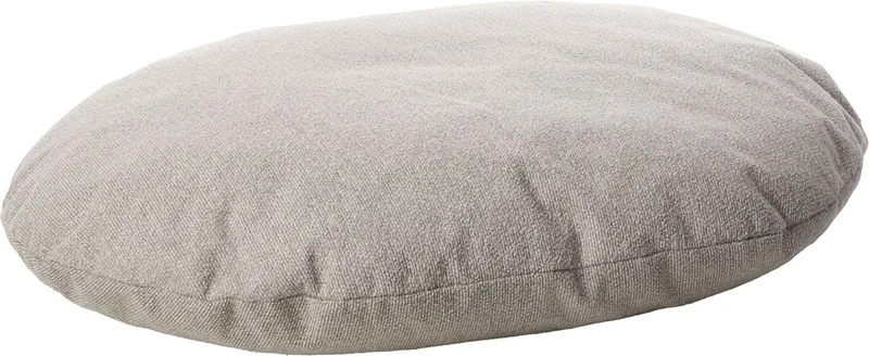 Kussen Baleno Ovaal Taupe - 100 x 76 x 10 cm - Hondenmand - Hondenkussen de Flamingo – photo produit