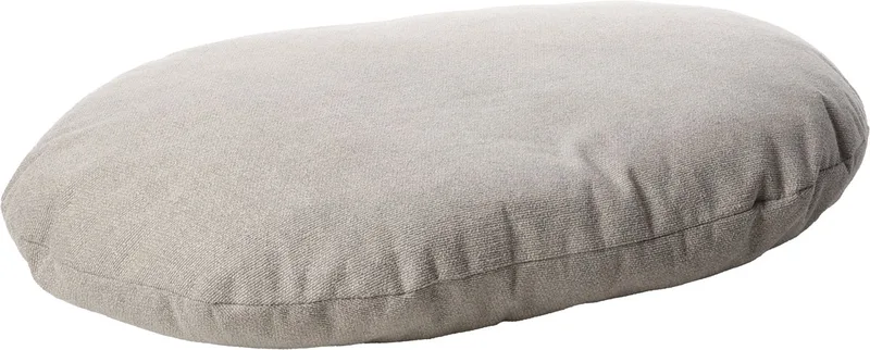 Kussen Baleno Ovaal Taupe - 120 x 84 x 12 cm - Hondenmand - Hondenkussen de Flamingo – photo produit