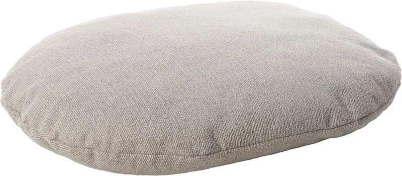 Kussen Baleno Ovaal Taupe - 80 x 62 x 8 cm - Hondenmand - Hondenkussen by Flamingo – product photo