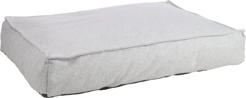 Kussen Baleno Rechthoekig - 100 x 70 x 18 cm - Hondenmand - Hondenkussen de Flamingo en Gris clair – photo produit