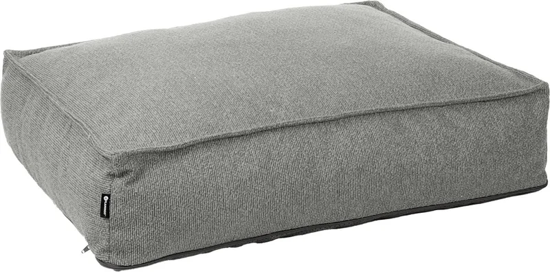 Kussen Baleno Rechthoekig Grijs - 80 x 60 x 18 cm - Hondenmand - Hondenkussen de Flamingo – photo produit