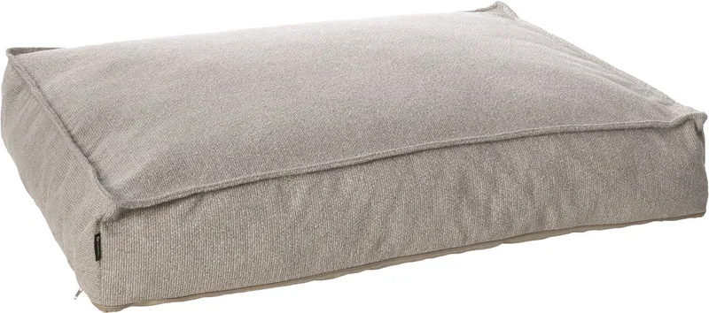 Kussen Baleno Rechthoekig Taupe - 100 x 70 x 18 cm - Hondenmand - Hondenkussen de Flamingo – photo produit