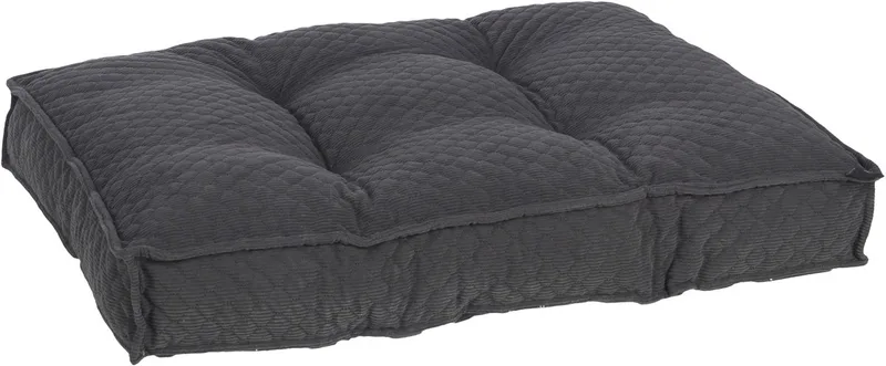 Kussen Fahra Rechthoekig Donkergrijs - 80 x 60 x 10 cm - Hondenmand - Hondenkussen von Flamingo – Produktfoto