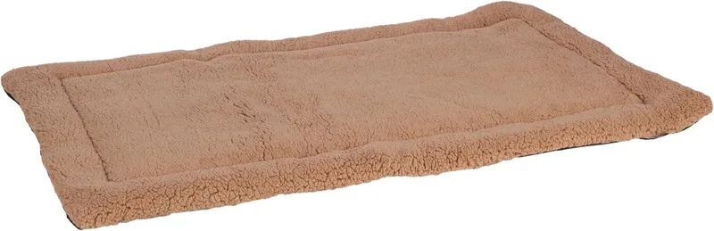 Kussen Felpa Rechthoekig - 116 x 69 x 2 cm - Hondenmand - Hondenkussen by Flamingo in Mokka – product photo
