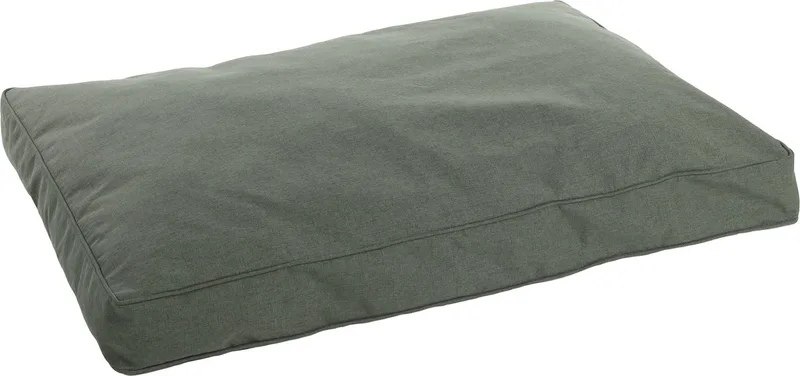 Kussen Geneve Rechthoekig - 100 x 70 x 12 cm - Hondenmand - Hondenkussen de Flamingo en Vert foncé – photo produit