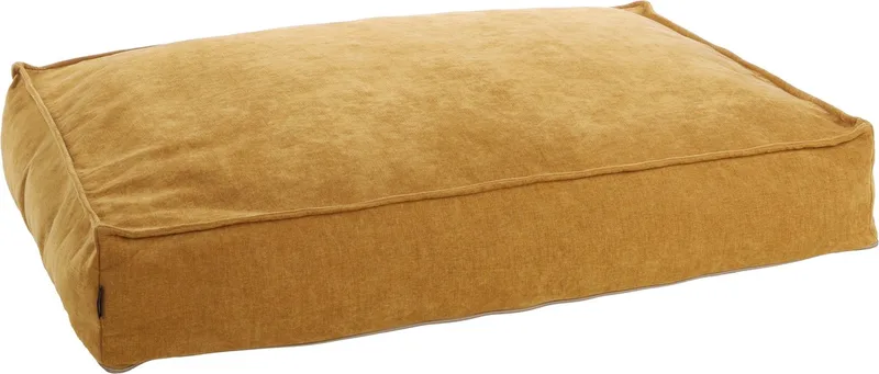Kussen Ikona Rechthoekig Oker - 100 x 70 x 18 cm - Hondenmand - Hondenkussen by Flamingo – product photo