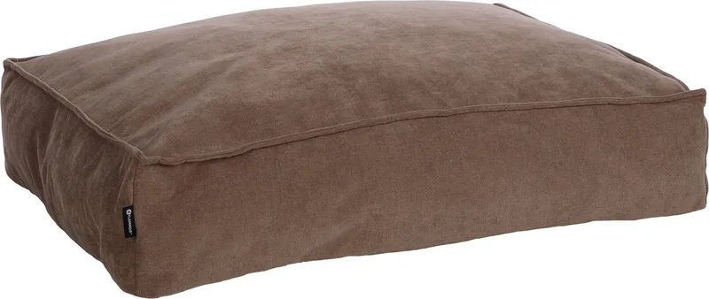 Kussen Ikona Rechthoekig Taupe - 80 x 60 x 18 cm - Hondenmand - Hondenkussen de Flamingo – photo produit