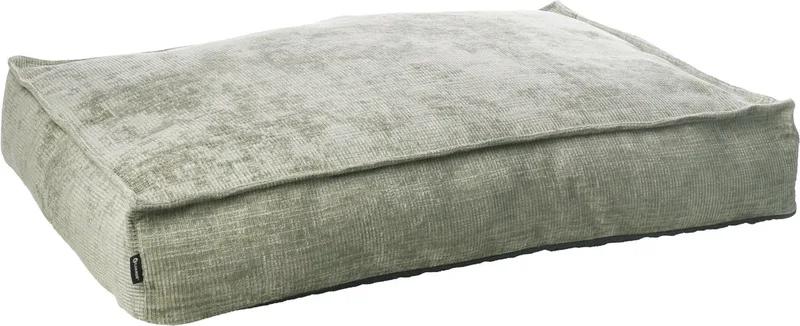 Kussen Kantor Rechthoekig - 100 x 70 x 18 cm - Hondenmand - Hondenkussen de Flamingo en Vert – photo produit