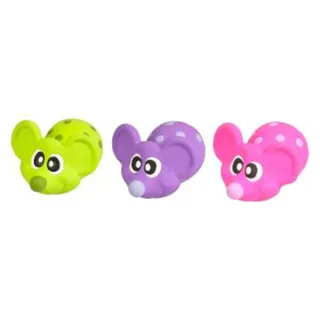 Latex Mouse Hondenspeeltje Geassorteerd 6 Eenheden de Flamingo – photo produit 1 sur 2