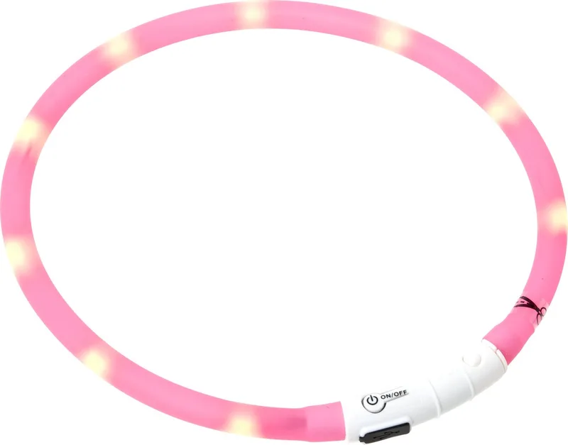 Led Halsband flamingo 70 cm de Flamingo en Rose – photo produit