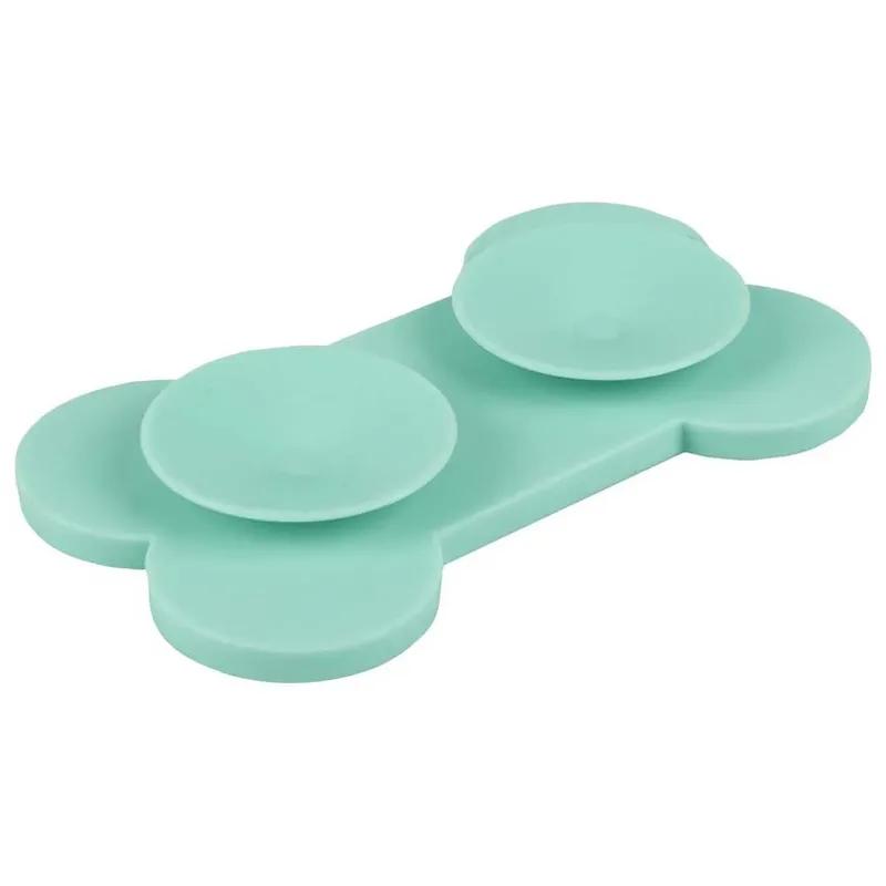 Likmat "Yummee" – Muntgroen – S – 15 x 8,6 x 1,9 cm – Antischrok Likmat voor Kleine Honden en Katten von Flamingo in Grün – Produktfoto 2 von 5