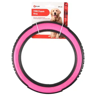 Livia Ring Raspberry Hondenspeeltje by Flamingo – product photo 2 of 2