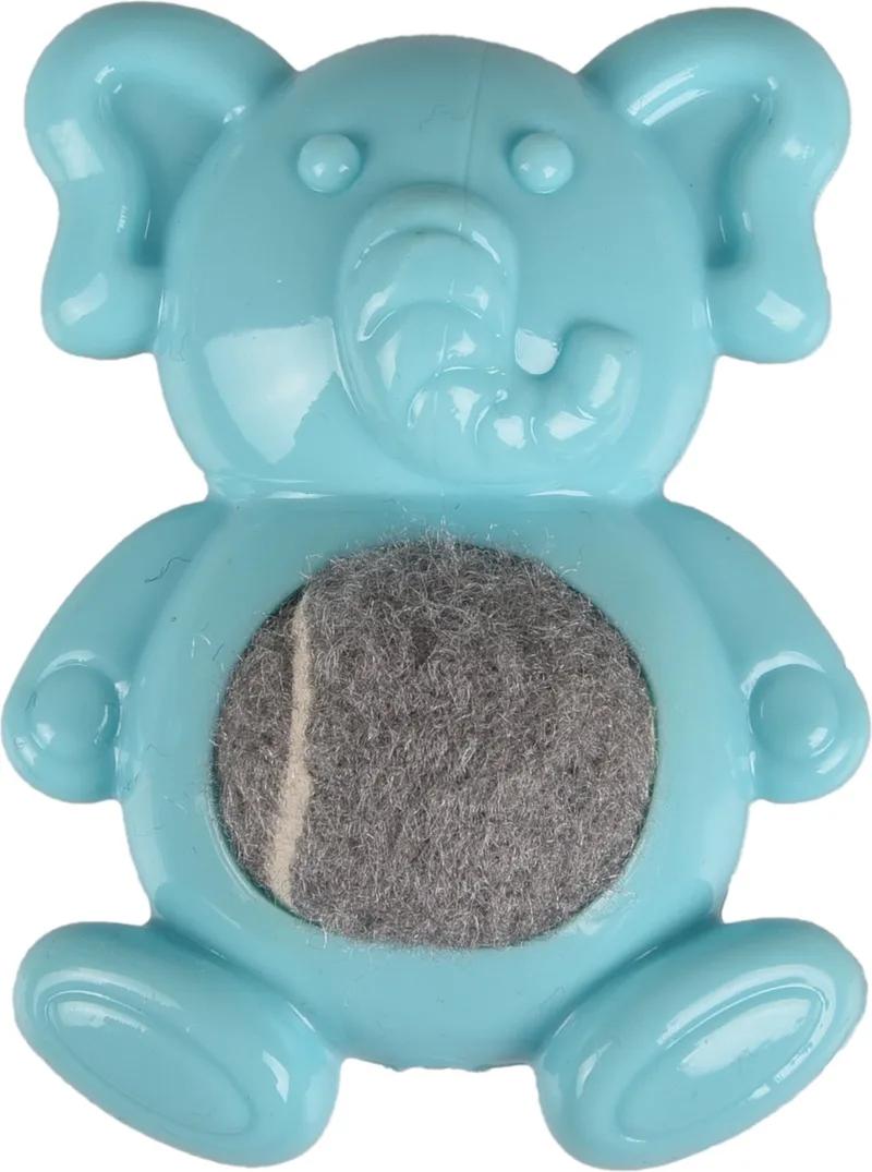 Loekie - Speelgoed Honden - Hs Loekie Puppy Olifant Tpr 7,2cm - 1st - 127834 - 1st by Flamingo in Blue – product photo