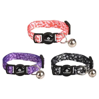 Loulou - Halsband Katten - Kittenhalsband Loulou 15/22cm 10mm Assortiment - 1st - 128410 - 1st de Flamingo en Multicolore – photo produit 2 sur 6