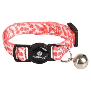 Loulou - Halsband Katten - Kittenhalsband Loulou 15/22cm 10mm Assortiment - 1st - 128410 - 1st de Flamingo en Multicolore – photo produit 4 sur 6