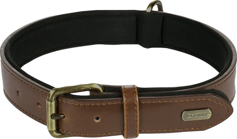 Lyabo Met Neopreen - Halsband Honden - Halsband Lyabo Xl 47-57cm 30mm - 1st - 123624 - 1st fra Flamingo i Brun – produktbillede