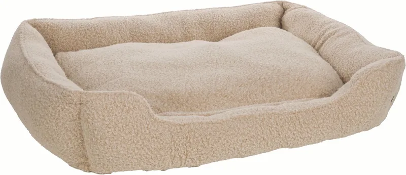 Mand Adeline Rechthoekig Beige - 100 x 80 x 25 cm - Hondenmand - Hondenkussen by Flamingo – product photo