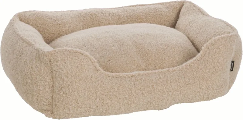 Mand Adeline Rechthoekig Beige - 65 x 50 x 20 cm - Hondenmand - Hondenkussen de Flamingo – photo produit