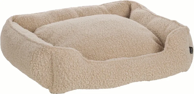 Mand Adeline Rechthoekig Beige - 80 x 67 x 22 cm - Hondenmand - Hondenkussen by Flamingo – product photo