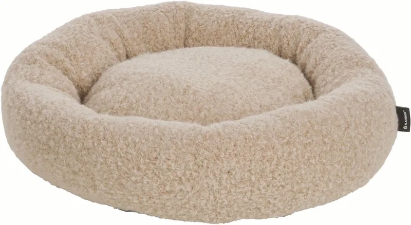 Mand Adeline Rond Beige - 50 x 50 x 16 cm - Hondenmand - Hondenkussen de Flamingo – photo produit