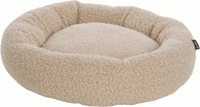 Mand Adeline Rond Beige - 60 x 60 x 16 cm - Hondenmand - Hondenkussen by Flamingo – product photo