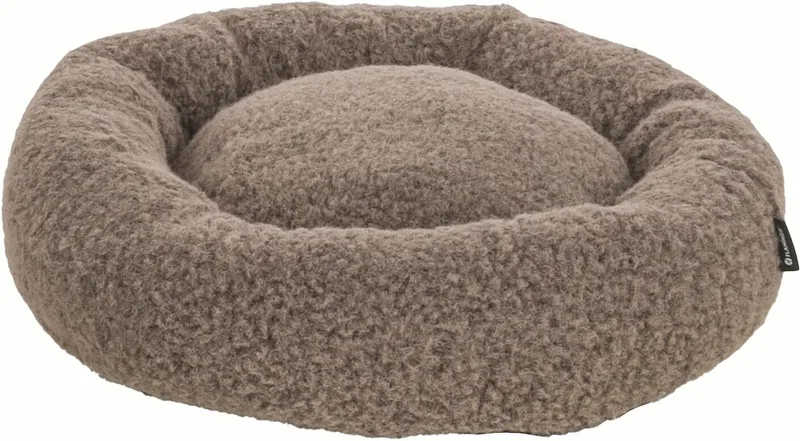 Mand Adeline Rond Bruin - 50 x 50 x 16 cm - Hondenmand - Hondenkussen von Flamingo – Produktfoto