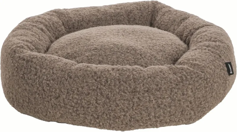 Mand Adeline Rond Bruin - 60 x 60 x 16 cm - Hondenmand - Hondenkussen de Flamingo – photo produit