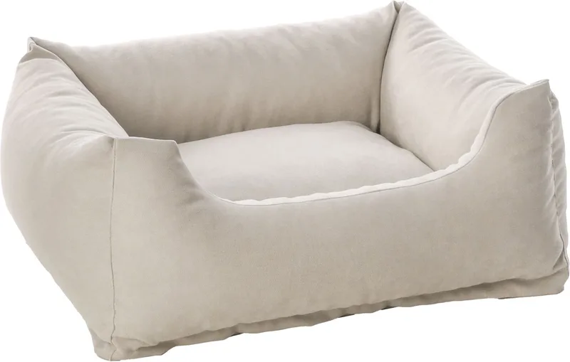 Mand Argon Rechthoekig Beige - 80 x 67 x 22 cm - Hondenmand - Hondenkussen von Flamingo – Produktfoto