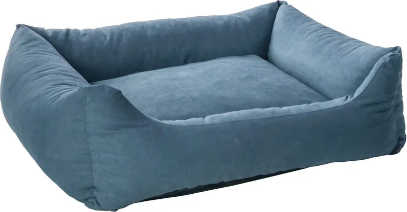 Mand Argon Rechthoekig Blauw - 100 x 80 x 25 cm - Hondenmand - Hondenkussen von Flamingo – Produktfoto