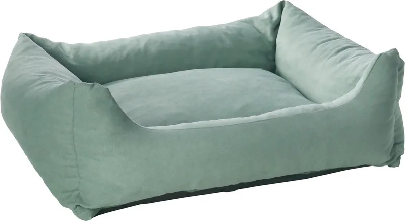 Mand Argon Rechthoekig Groen - 100 x 80 x 25 cm - Hondenmand - Hondenkussen de Flamingo – photo produit
