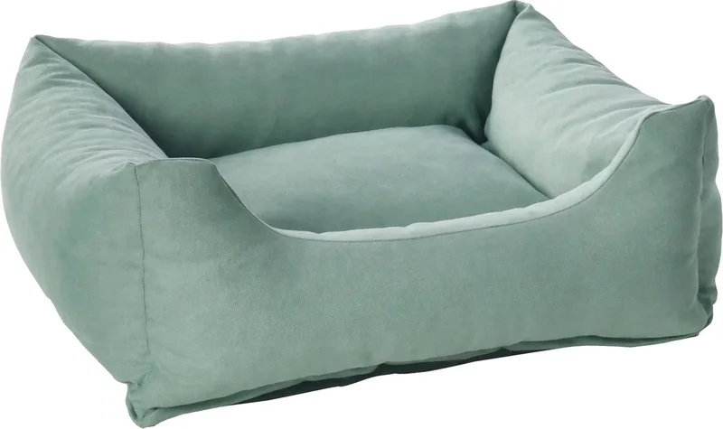 Mand Argon Rechthoekig Groen - 80 x 67 x 22 cm - Hondenmand - Hondenkussen de Flamingo – photo produit