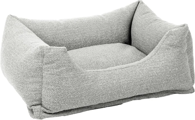 Mand Baleno Rechthoekig - 65 x 50 x 20 cm - Hondenmand - Hondenkussen de Flamingo en Gris – photo produit