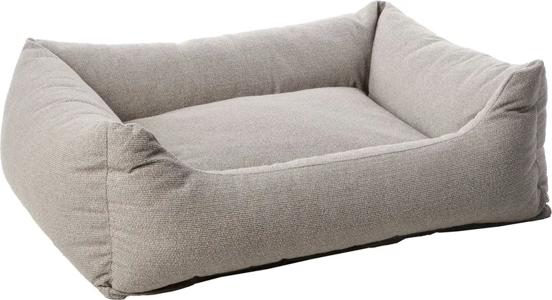 Mand Baleno Rechthoekig Taupe - 100 x 80 x 25 cm - Hondenmand - Hondenkussen de Flamingo – photo produit