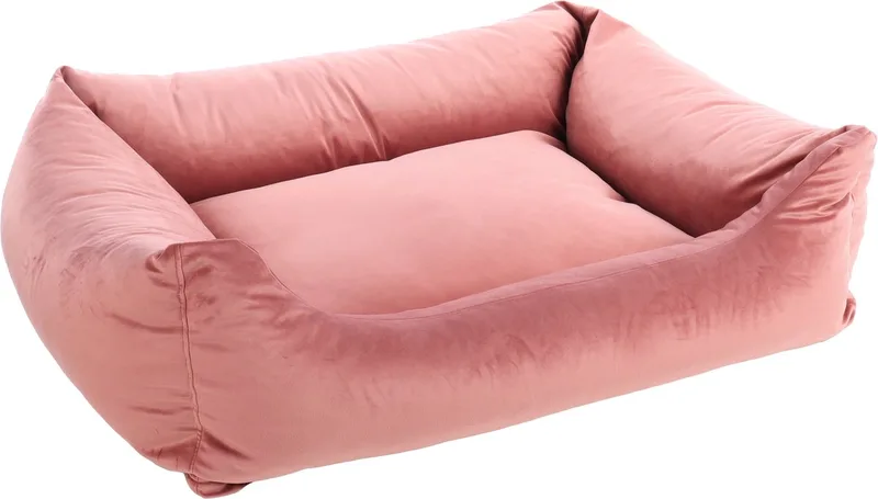 Mand Elena Rechthoekig - 100 x 80 x 25 cm - Hondenmand - Hondenkussen von Flamingo in Oudroze – Produktfoto