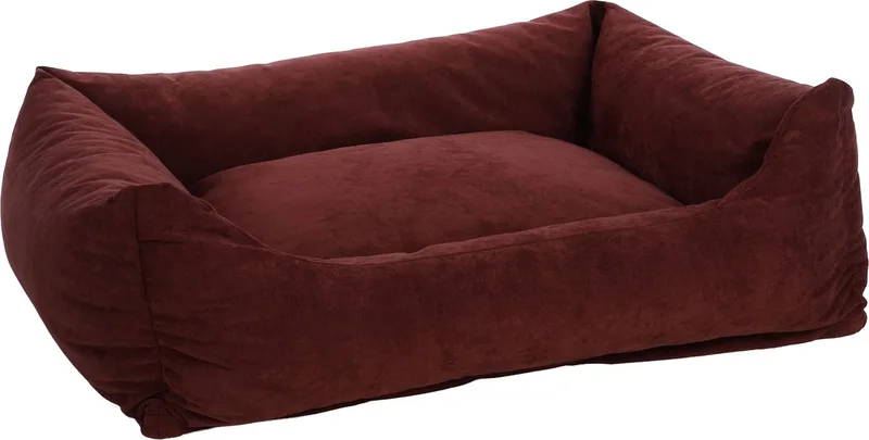Mand Ikona Rechthoekig Rood - 100 x 80 x 25 cm - Hondenmand - Hondenkussen fra Flamingo – produktbillede
