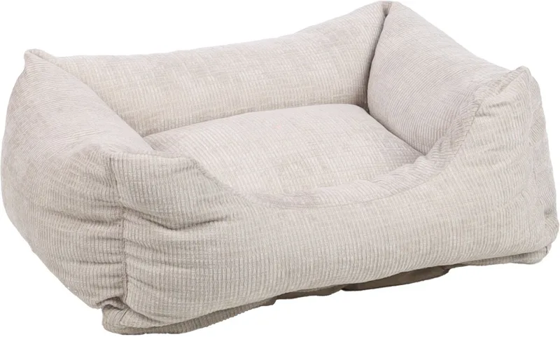Mand Kantor Rechthoekig - 65 x 50 x 20 cm - Hondenmand - Hondenkussen by Flamingo in Beige – product photo
