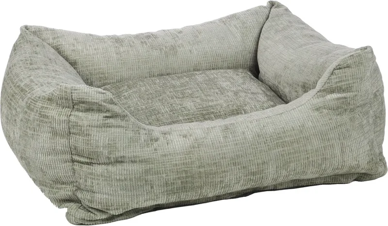 Mand Kantor Rechthoekig Groen - 80 x 67 x 22 cm - Hondenmand - Hondenkussen de Flamingo – photo produit