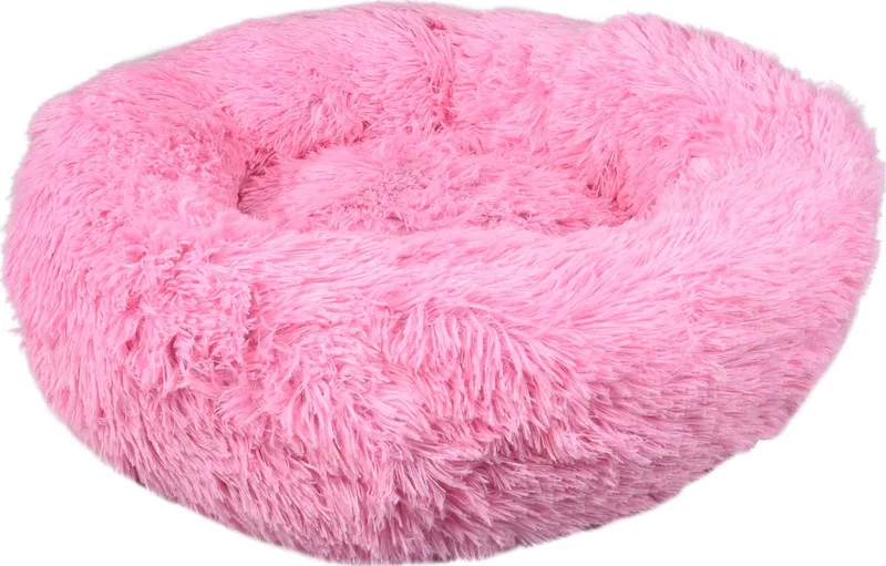 Mand "Krems" – Rond – 50 x 50 x 18 cm – Knusse Huisdiermand voor Katten en Kleine Honden zoals Chihuahua, Maltezer en Franse Bulldog by Flamingo in Pink – product photo 1 of 3