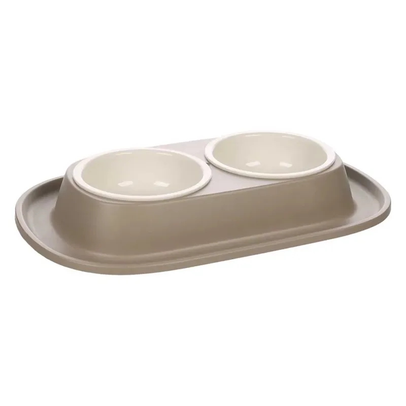 Mangeoire Pour Chien Ilko Doble de Flamingo – photo produit 1 sur 2