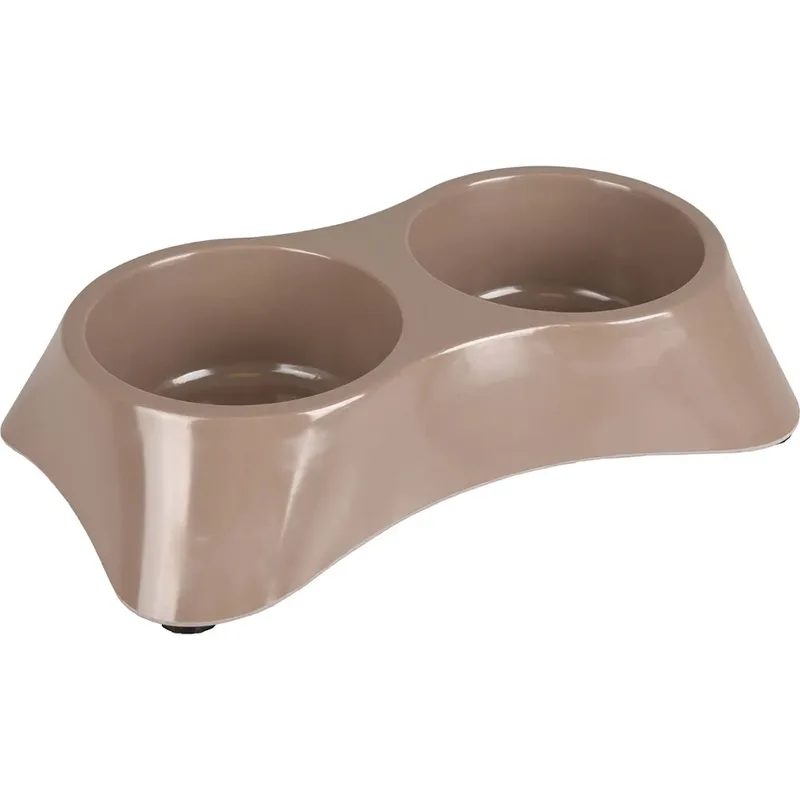 Mangeoire Pour Chien Mangi Double Melamine by Flamingo – product photo