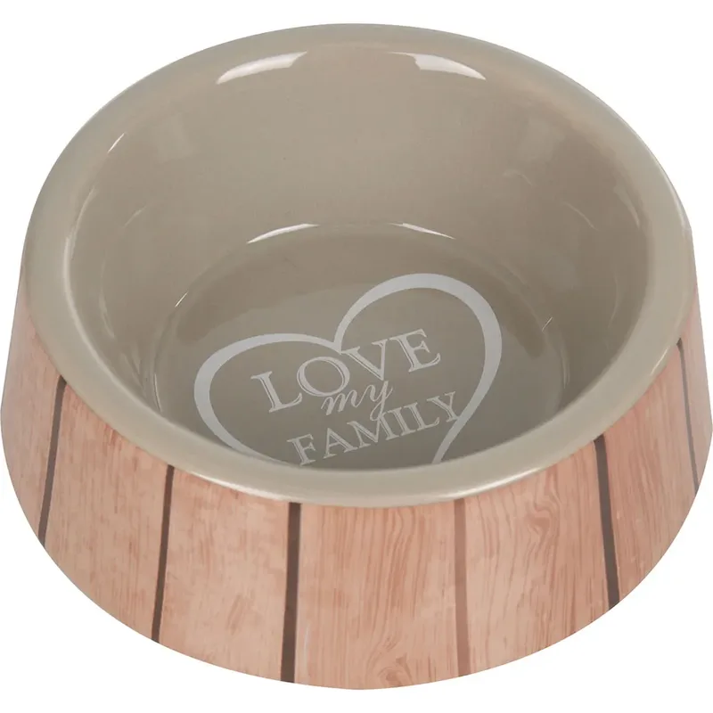 Mangeoire Pour Chien Shabby Chic Heart by Flamingo – product photo