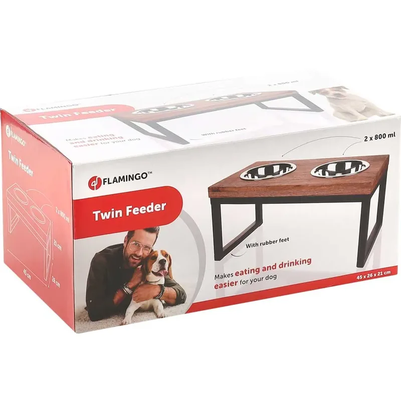 Mangeoire Pour Chien Tommy Doble by Flamingo – product photo 2 of 2