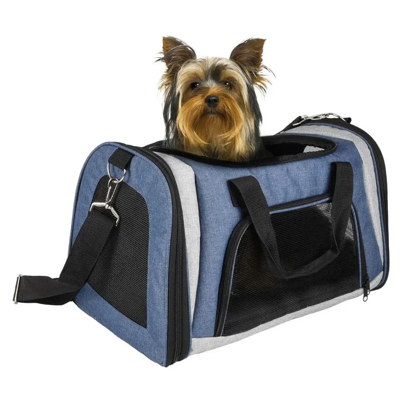 Martha - Draagtas Honden - Draagtas Martha 46x28x28cm - 1st - 126835 - 1st de Flamingo en Bleu – photo produit 2 sur 6