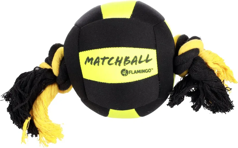 Jouet Pour Chien Aqua Action Ball de Flamingo en Jaune – photo produit