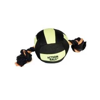 Matchball Aqua - Speelgoed Honden - Hs Matchball Aqua Zwart/geel 18cm - 1st - 124578 - 1st by Flamingo in Yellow – product photo 2 of 5