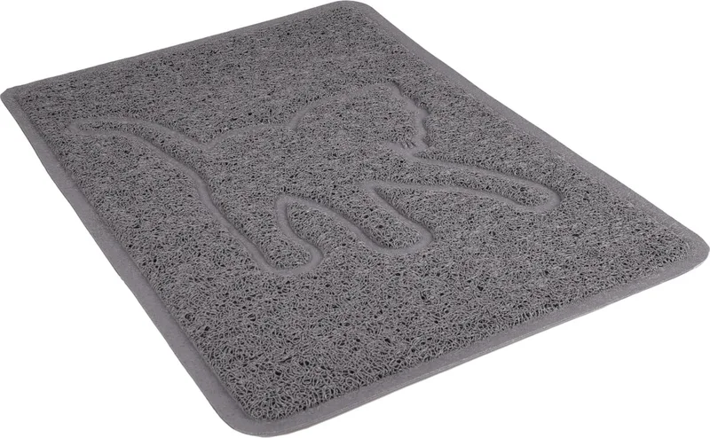 Matti Rosie - Kattenbakmat Katten - Kattenbakmat Rosie 35x48cm - 1st fra Flamingo i Grå – produktbillede 1 af 3