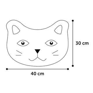 Matti Zelda - Kattenbakmat Katten - Kattenbakmat Zelda 30x40cm - 1st von Flamingo in Grau – Produktfoto 4 von 4