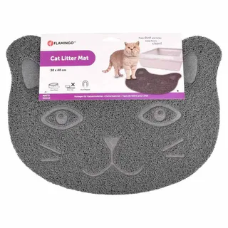Matti Zelda - Kattenbakmat Katten - Kattenbakmat Zelda 30x40cm - 1st von Flamingo in Grau – Produktfoto 3 von 4