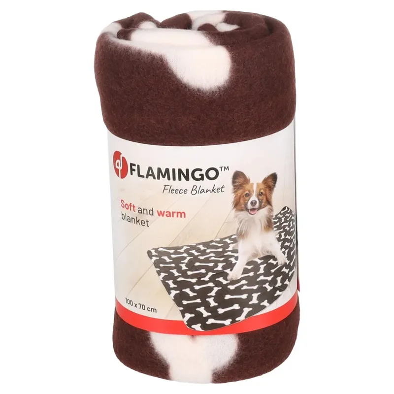 Teppich Aus Wollknochen von Flamingo in Braun – Produktfoto 5 von 5